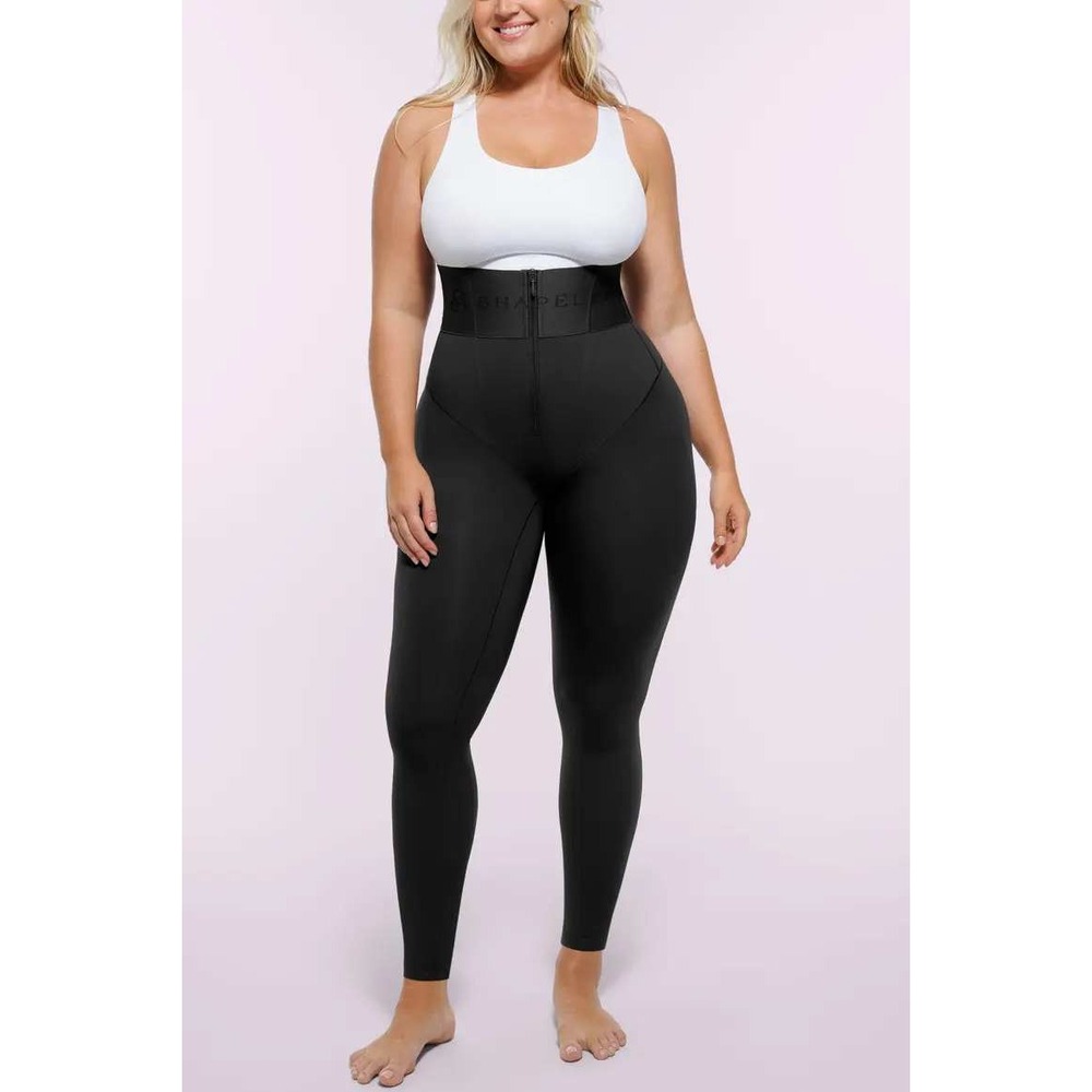 Shapellx Bare Essentials AirSlim Shaping Leggings Black XL New With Tags